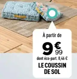 Centrakor Le coussin de sol offre