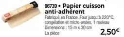 Thiriet Papier cuisson anti-adhérent offre