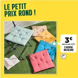 Centrakor L'assise bicolore offre