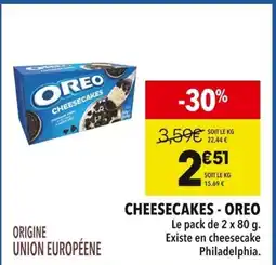 Supeco OREO Cheesecakes offre
