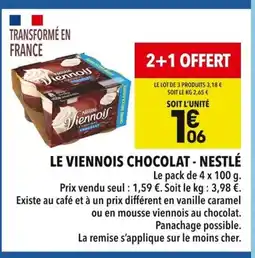 Supeco NESTLÉ Le viennois chocolat offre