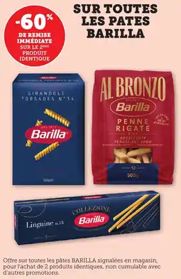 Maximarché Sur toutes les pates barilla offre
