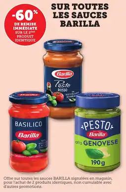 Maximarché Sur toutes les sauces barilla offre