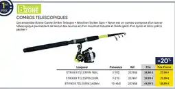 Pacific Pêche Combos telescopiques offre