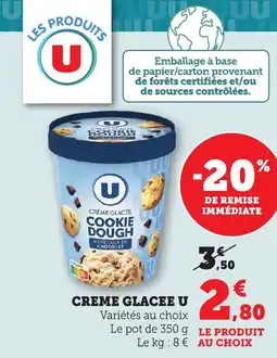 Maximarché Creme glacee u offre
