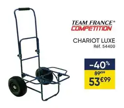 Pacific Pêche TEAM FRANCE COMPETITION Chariot luxe offre