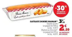 Maximarché Gateaux bonne maman offre