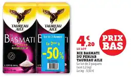 Maximarché Riz basmati du penjab taureau aile offre