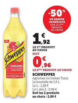 Maximarché Schweppes offre