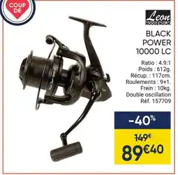 Pacific Pêche LEON HOOGENDIJK Black power 10000 lc offre