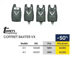 Pacific Pêche Coffret baxter vx offre