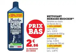Maximarché Nettoyant menager briochin offre