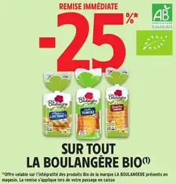 Intermarché Sur tout la boulangère bio offre