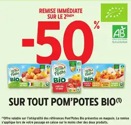 Intermarché Sur tout pom'potes bio offre