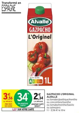Gazpacho l'original alvalle