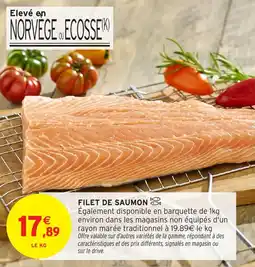 Intermarché Filet de saumon offre