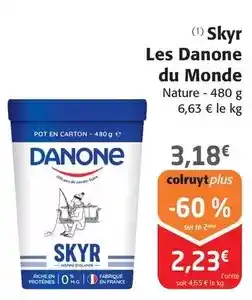 Colruyt Danone - du monde skyr offre
