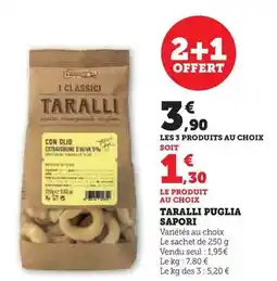 Super U Puglia sapori - taralli offre