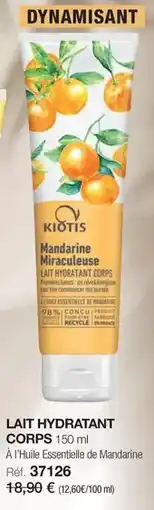 Stanhome Kiotis - lait hydratant corps offre