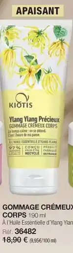 Stanhome Kiotis - gommage crémeux corps offre