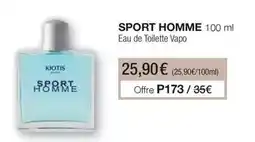 Stanhome Kiotis - sport homme offre