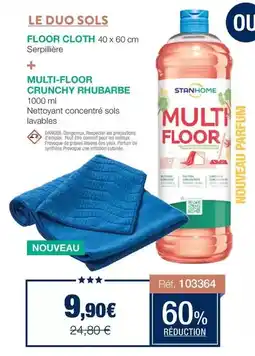 Stanhome Stanhome - floor cloth 40 x 60 cm offre