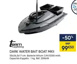 Dark water bait boat mkii