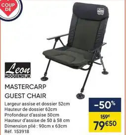 LEON HOOGENDIJK Mastercarp guest chair