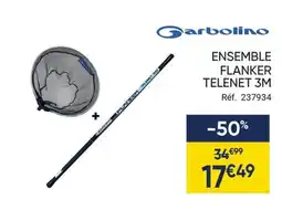 Pacific Pêche GARBOLINO Ensemble flanker telenet 3m offre