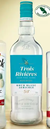 Intermarché Rhum blanc agricole trois rivières offre
