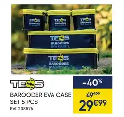 Pacific Pêche TEOS Barooder eva case set 5 pcs offre