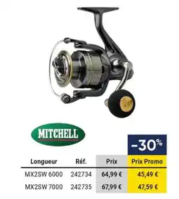 Pacific Pêche MITCHELL offre