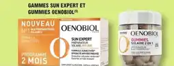 E.Leclerc Parapharmacie Gammes sun expert et gummies oenobiol offre