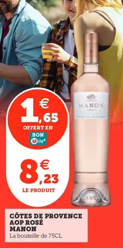 Utile MANON Côtes de provence aop rosé offre