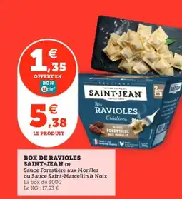 Utile SAINT-JEAN Box de ravioles offre