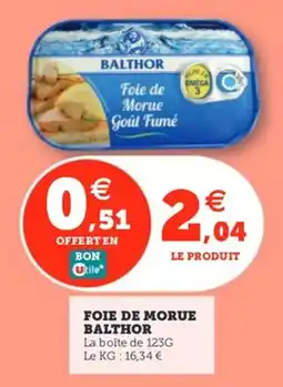 Utile BALTHOR Foie de morue offre