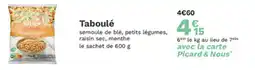 Picard Taboulé offre