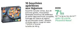 Picard 16 bouchées apéritives aux légumes offre