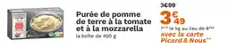 Picard Purée de pomme de terre à la tomate et à la mozzarella offre