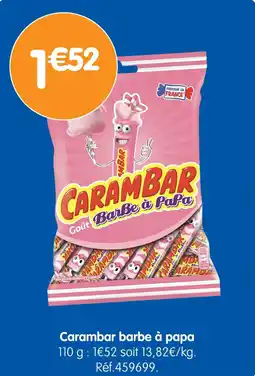 b&m Carambar barbe à papa offre