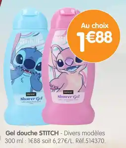 b&m Gel douche stitch offre