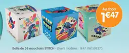 b&m Boîte de 56 mouchoirs stitch offre