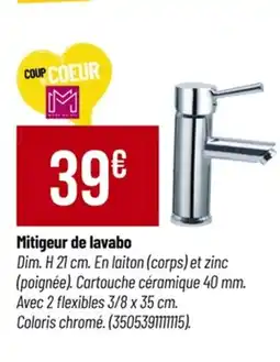 Tridôme Mitigeur de lavabo offre