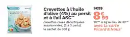 Picard Picard Crevettes à l'huile d'olive (4%) au persil et à l'ail ASC offre