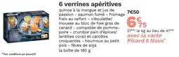 Picard Picard 6 verrines apéritives offre