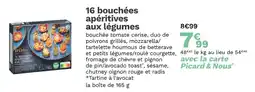 Picard picard 16 bouchées apéritives aux légumes offre