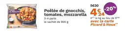 Picard Picard Poêlée de gnocchis, tomates, mozzarella offre