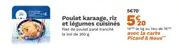 Picard Picard Poulet karaage, riz et légumes cuisinés offre