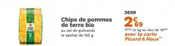 Picard picard Chips de pommes de terre bio offre