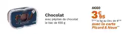 Picard Picard Chocolat offre